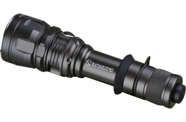 Image of Sunwayman T20CS LED Flashlight with 658 Lumen CREE U2 LED - Uses 2xR/CR123A or 1x18650, Black SUNWAYMAN-T20CS
