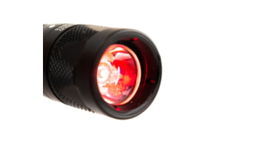 Image of SureFire Aviator, 3 Volt, Dual Output 5/250 Lu White Light, 1/39 Lumens, 633 Mw Red Light, Alum Black Type III Ano, Z68 Clickie Switch, Black AVIATOR-RD
