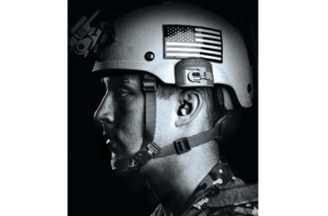 Image of SureFire COMPLY FOAM TIPPED, FULL BLOCK EARPLUGS, MEDIUM, 25 PAIR, CLEAR, Clear, Medium, EP10-MPR-BULK