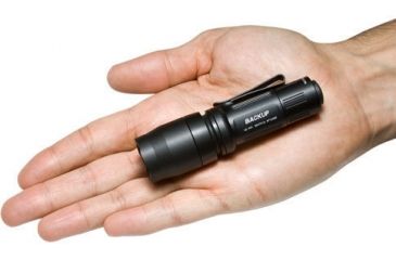 Image of SureFire E1B Backup Ultra Compact Flashlight E1B-BK-WH