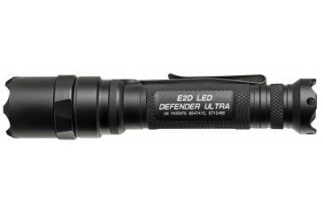 Image of SureFire E2D Led Defender Ultra Flashlight, 5/1000 Lumens, Click Switch, Black E2DLU-A