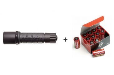 Image of SureFire G2 LED Flashlight w/ Surefire 123A Lithium Battery Box - Pack of 12
