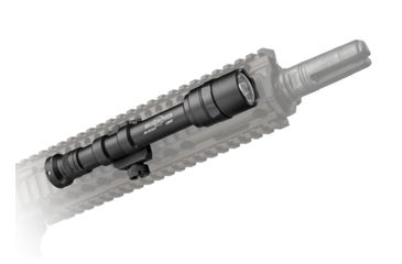 Image of SureFire M600AA Scout Light Rail-Mountable LED Weapon Light, AA, 220 Lumens, Black , M600AA-BK