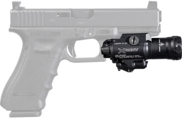 Image of SureFire MasterFire X400 Weapon Light, 123A, White/Infrared, 350 Lumens, Black, X400VH-B-IRC