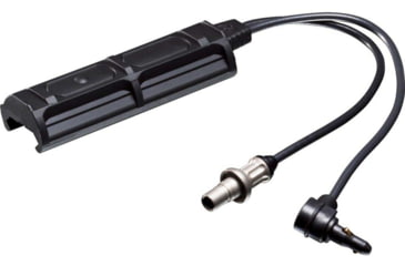 Image of Surefire Plug-In Tape Switch with Picatinny Rail Pad for WeaponLights and ATPIAL Laser Device, 9in Cable, SR09-D-IT