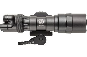 Image of SureFire Scout Light w/Remote Switch, CR123A, ADM Mount, White, 500 Lumens, Black, M322C-BK