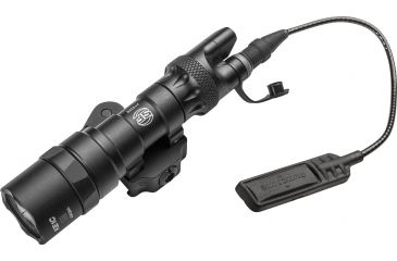 Image of SureFire Scout Light w/Remote Switch, CR123A, ADM Mount, White, 500 Lumens, Black, M322C-BK