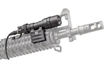 Image of SureFire Scout Light w/Remote Switch, CR123A, RM45 Mount, White, 500 Lumens, Black, M312C-BK
