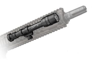 Image of SureFire M600AA Scout Light Rail-Mountable LED Weapon Light, AA, 220 Lumens, Black , M600AA-BK