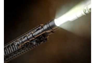 Image of SureFire M600AA Scout Light Rail-Mountable LED Weapon Light, AA, 220 Lumens, Black , M600AA-BK