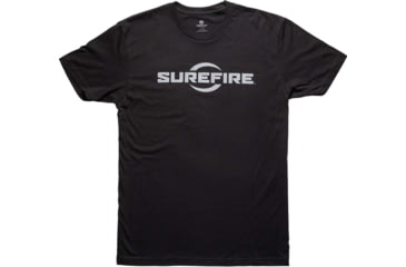Image of SureFire SF Logo T-Shirt - Mens, 100% Cotton, Black, 2XL, SST-SFL-BK-2XL