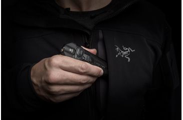 Image of SureFire Stiletto Multi-Output Rechargeable Pocket LED Flashlight, 650 Lumens, Black PLR-A