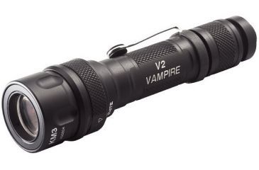 Image of SureFire V2 Vampire Flashlight Dual-Output White / IR LED, Black V2-BK