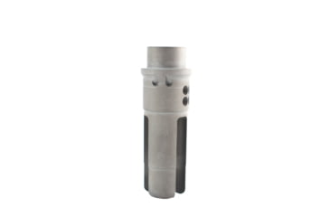 Image of SureFire Warcomp Flash Hider w/Suppressor Adapter, 5.56mm, Black, WARCOMP-556-M15X1