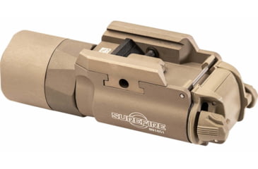Image of SureFire X300 Turbo Series High-Candela LED Thumb Screw Rail Mount Handgun Weapon Light, Tan, X300T-B-TN
