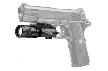 Image of SureFire X300V LED Weapon Light, No Accessories, CR123A, 350 Lumens, Black, X300V-B