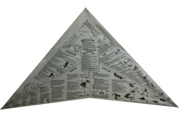 Image of Survival Metrics Head for Survival Triangular Bandana, Gray METHST
