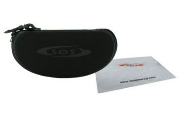 Image of Survival Optics Sunglasses Gripz Riders/Fatboy Goggles, Metallic Silver Frame, Pc Yellow-fm Lens 7621