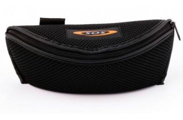 Image of Survival Optics Sunglasses Wraps/Liquid Sunglasses, Metallic Blue/Black Frame, Pc Smoke-fm Lens 3249