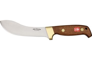 Image of Svord Deluxe Curved Skinner Fixed Knife, 10.5in., Varnished sapele mahogany handle SV677BB