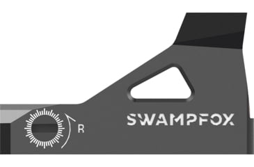 Image of EDEMO, Swampfox Liberty RMR Red Dot Sight, 1x22mm, 3 MOA Red Dot Reticle, Black, LBT00122-3