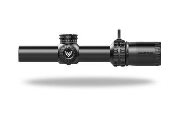 Image of Swampfox Arrowhead LPVO Rifle Scope, 1-6x24mm, 30mm Tube, Second Focal Plane, MOA Reticle, Black, ARH16241-M