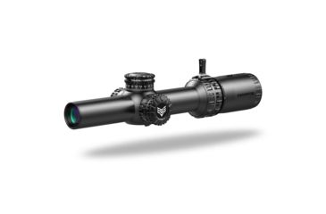 Image of Swampfox Arrowhead LPVO Rifle Scope, 1-6x24mm, 30mm Tube, Second Focal Plane, MOA Reticle, Black, ARH16241-M