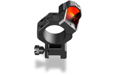 Image of Swampfox H.E. Rifle Scope Rings, 34mm Tube, 1.93in Centerline Height, /w Integral 45-degree Offset Reflex Side Mount, Black, MRH34-H