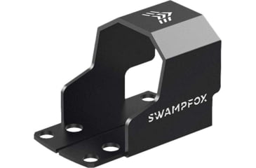 Image of USED Swampfox Sentinel Ironsides Shield Red Dot Sight Cover, Sentinel Auto, Black, SA-ISSA-304B, EDEMO3, Used, Condition Fair, Missing Item