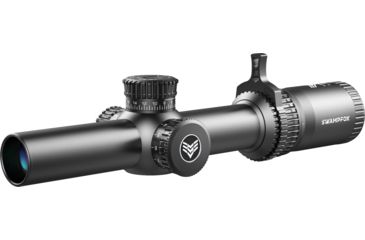 Image of Swampfox Tomahawk LVPO Rifle Scope, 1-4x24mm, 30mm Tube, Second Focal Plane, Spear Duplex Reticle, Black, ATK14241-D