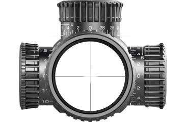 Image of Swampfox Tomahawk LVPO Rifle Scope, 1-8x24mm, 30mm Tube, Second Focal Plane, Spear Duplex Reticle, Black, ATK18241-D