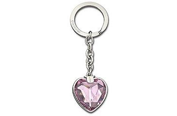 Image of Swarovski Heart Key Ring