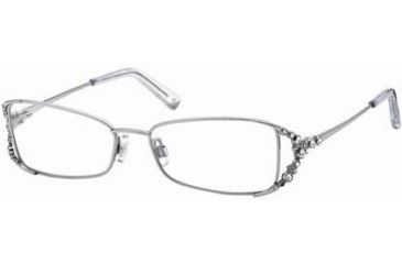 Image of Swarovski SK5010 Eyeglass Frames - Shiny Palladium Frame Color