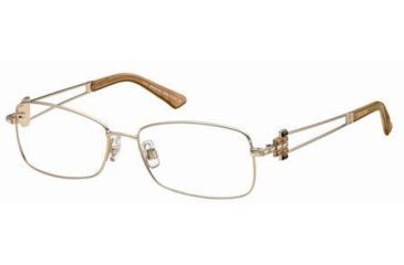 Image of Swarovski SK5020 Eyeglass Frames - Shiny Rose Gold Frame Color