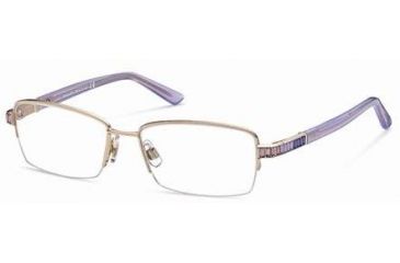 Image of Swarovski SK5028 Eyeglass Frames - Shiny Rose Gold Frame Color