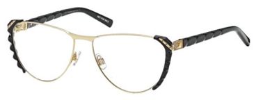 Image of Swarovski SK5037 Eyeglass Frames - Gold Frame Color