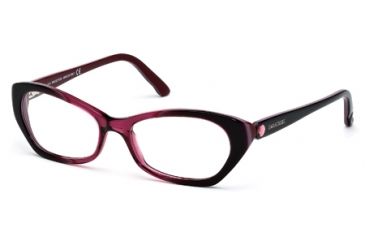 Image of Swarovski SK5067 Eyeglass Frames - Bordeaux Frame Color