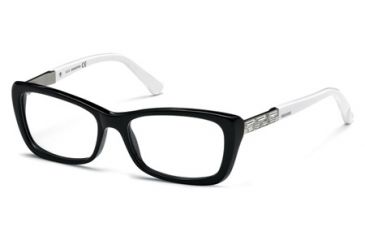 Image of Swarovski SK5095 Eyeglass Frames - Shiny Black Frame Color