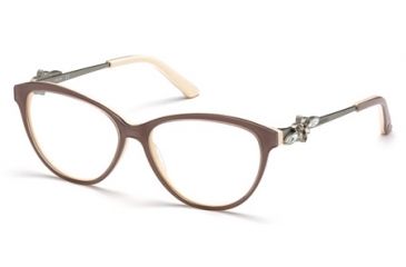 Image of Swarovski SK5119 Eyeglass Frames - Beige Frame Color