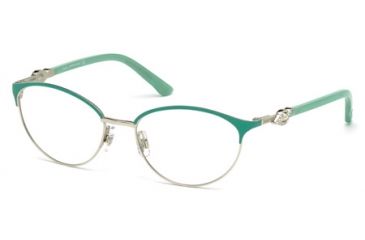 Image of Swarovski SK5152 Eyeglass Frames - Light Green Frame Color