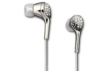 Image of Swarovski Space Crystal Jet In-Ear Headphones