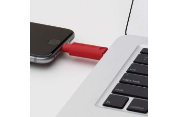 Image of SwissTech Mobile-Tech Key Cable, Red USBCBRD-KCL