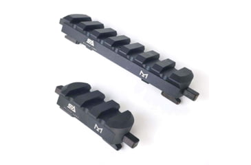 Image of Sylvan Arms QD Picatinny Rail Mount Combo, 2 Piece, Black, RC100