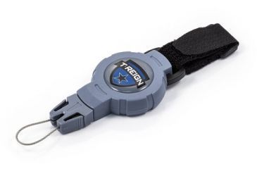 Image of T-Reign Medium Retractable Gear Tether Outdoor Series, 6oz w/ 36in Kevlar Cord, Clip, Black, Medium 0TRG-422