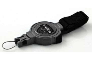 Image of T-Reign Retractable Gear Tether Outdoor Series, Xtra Duty 14oz w/ 36in Kevlar Cord, Strap, Black, Large 0TRG-443