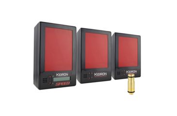 Image of TAC Crew Keiron Reactive Laser Target Ultimate, Black, .45 ACP, TC-U45