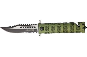 Image of Tac Force 5in. Blk Rescue Folder Knife TF710GN