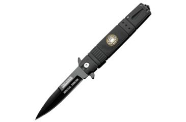 Image of TAC Force Red ABS Handle 5in. Knife, Black TF 670SF