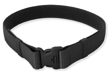 Image of Tacprogear Military Style Web Belt with Side Release Buckles, Black BT-MWB1-BK
