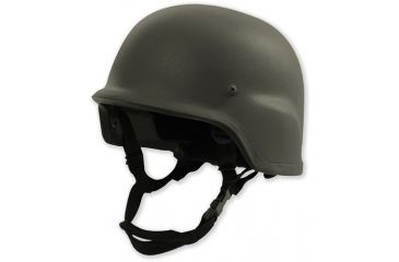 Image of Tacprogear Standard PASGT Helmet/Standard 4 Point Adjustable Harness,OD Green,Medium A-PASGT1S-ST-OD-MD